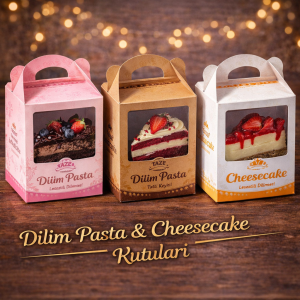 Dilim Pasta & Cheesecake Kutuları