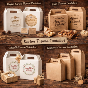 Karton Taşıma Çantaları